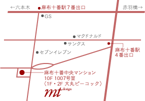株式会社エムティデザイン 地図