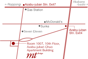 mt design Inc. map